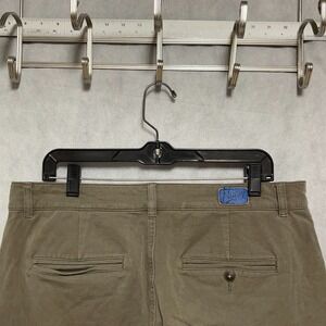 Mugsy Jeans Men 35x32 Green Olives Pants Chino Stretch Performance Casual K6PNOL